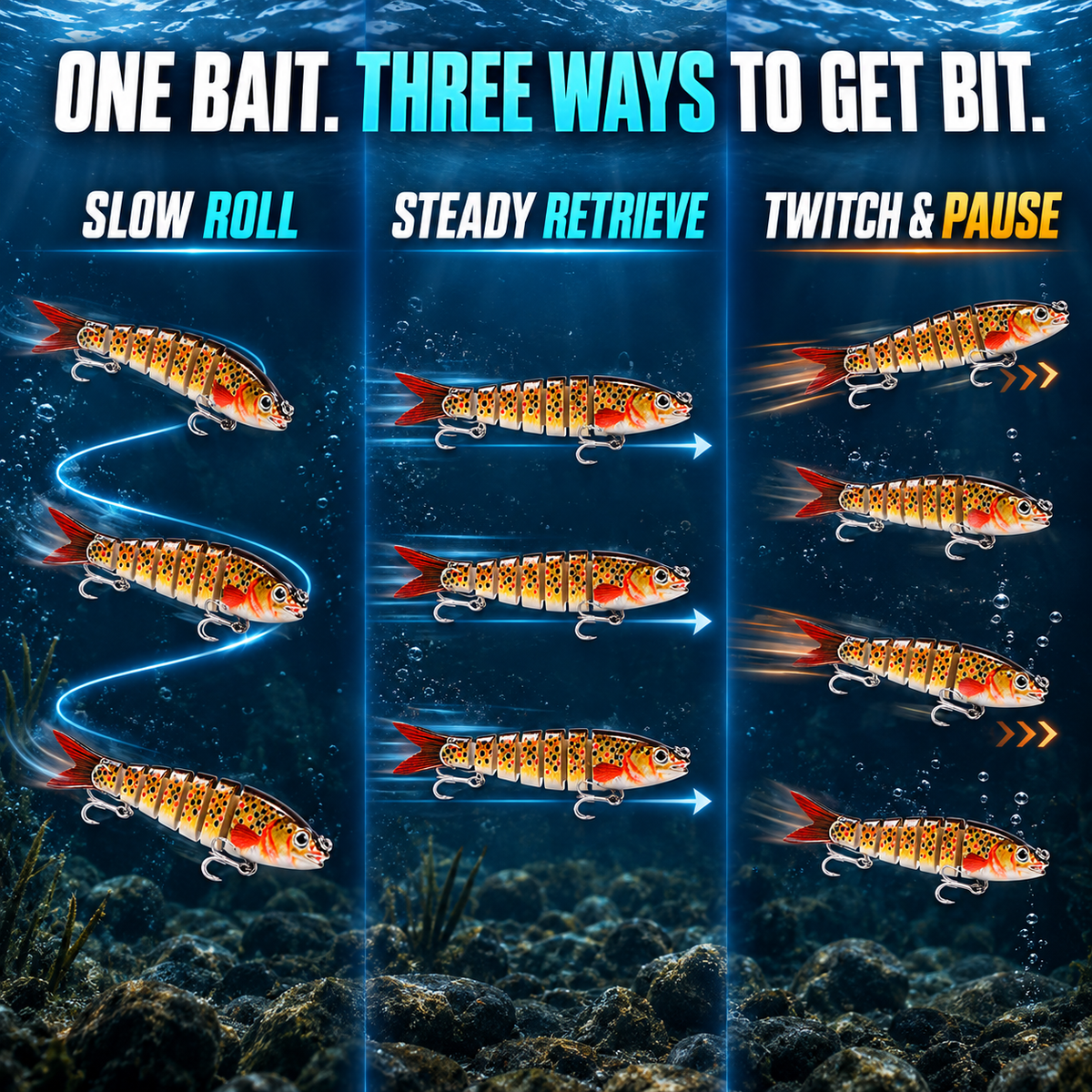 LiveSway 8™ Slow-Sinking Swimbait