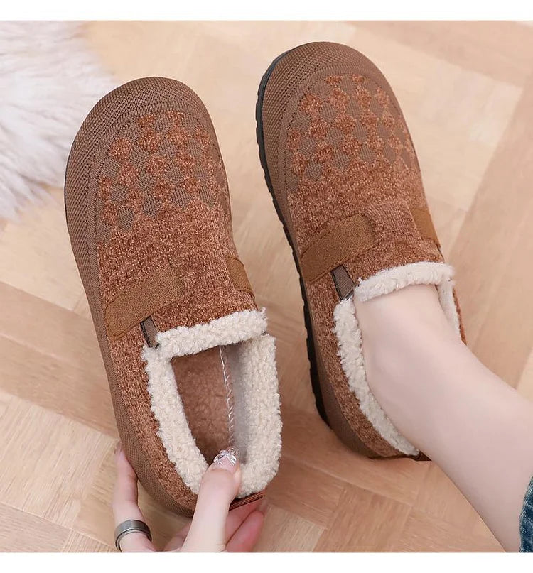 NEW FASHION WOMEN'S WARM PLUS VELVET THICK COTTON SHOES WINTER BOOTS