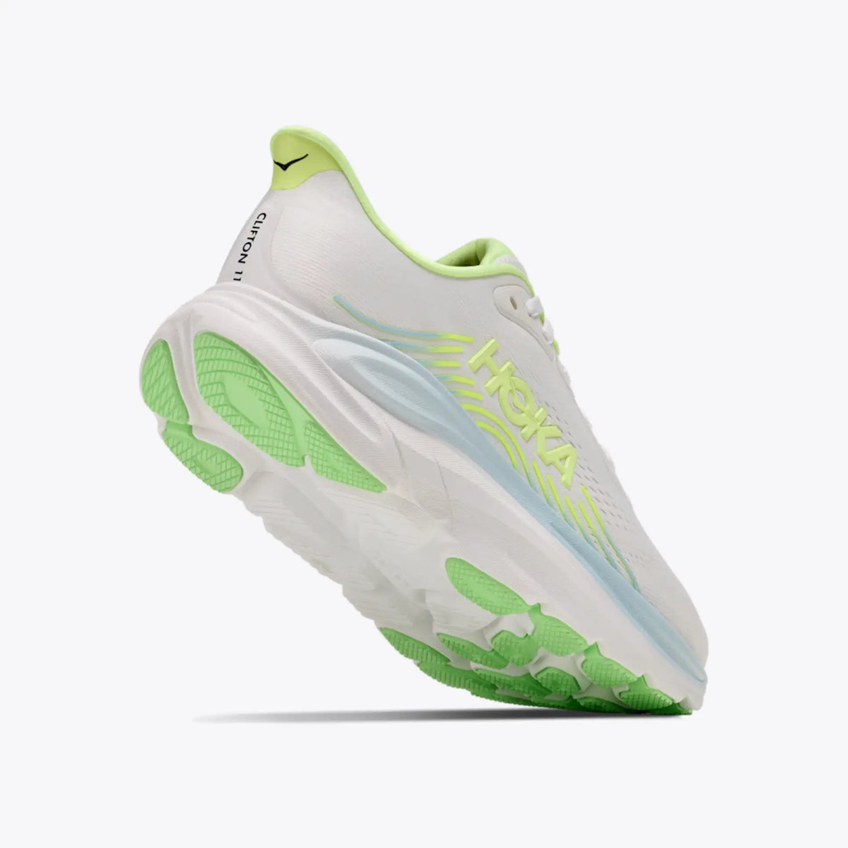 Clifton 11 pour femme - givré / yuzu fluo