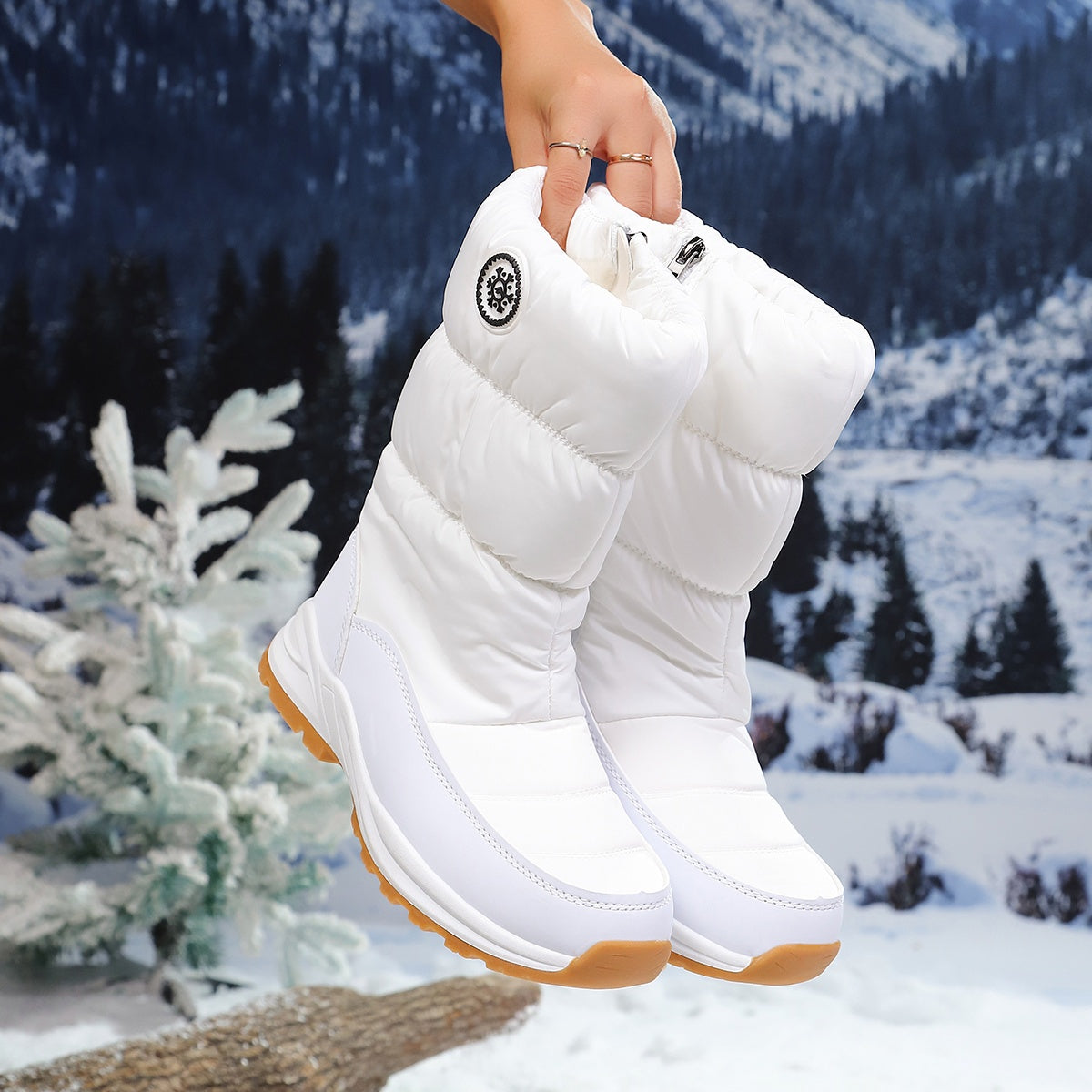 Women's High Quality Winter Mid-Calf Snow Boots