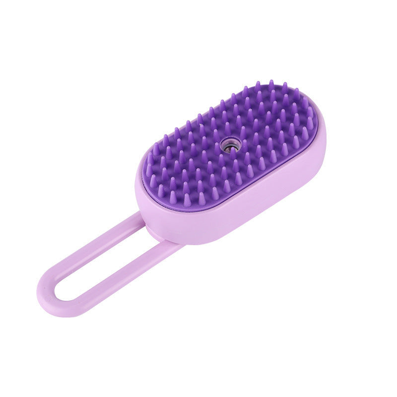 4-in-1 Mist Pet Grooming Brush for Cats & Dogs – Rechargeable