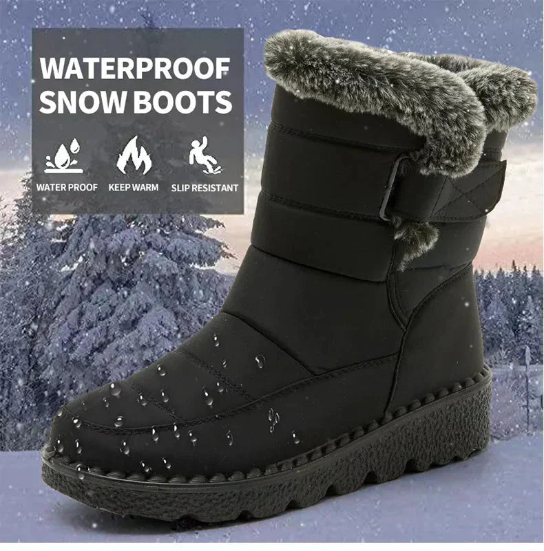Women's Ankle Fur Snow Winter Boots