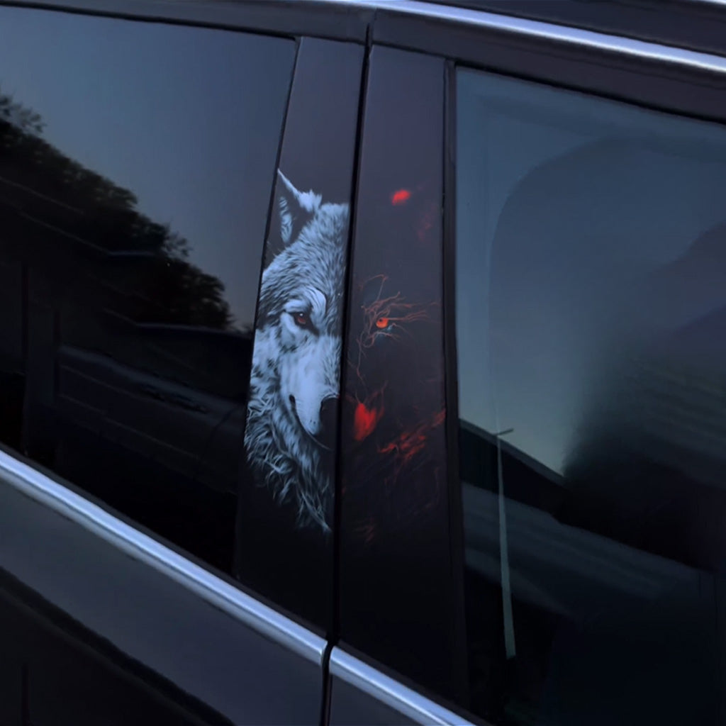 Wolf Car Door Stickers