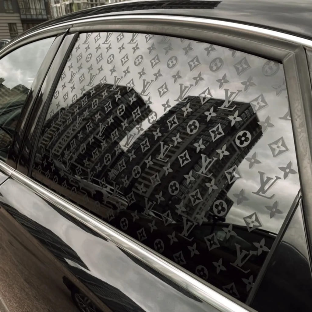 Car Window Stickers Carving Series