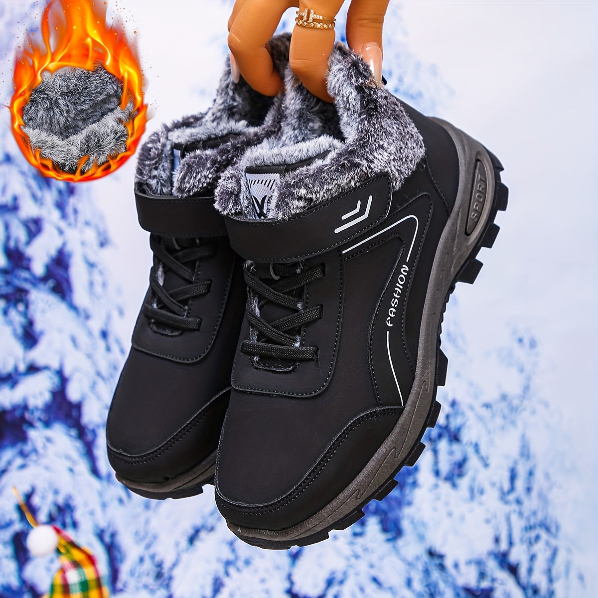 Women'S Winter Warm Ankle Boots