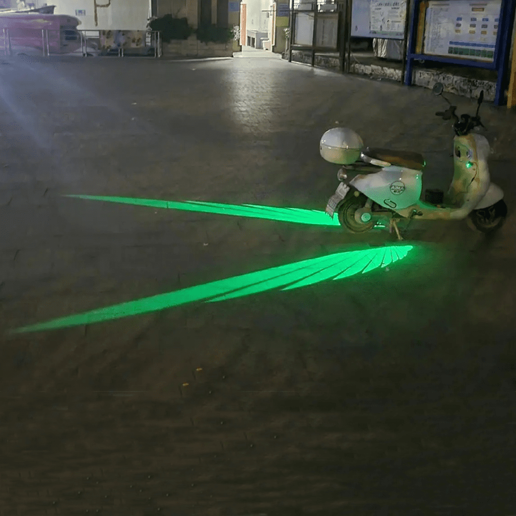 Motorrad-LED-Licht „Engelsflügel“