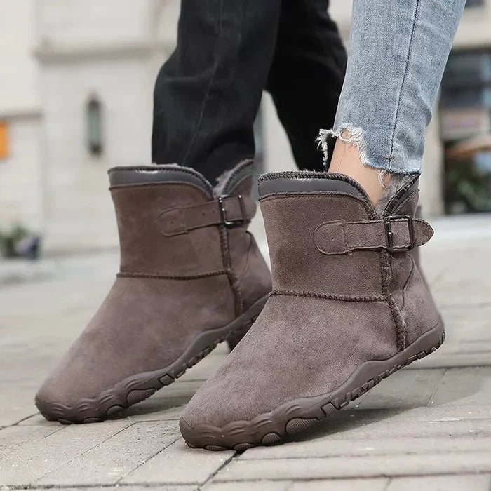 Non-slip & Waterproof Winter Barefoot Boots with Orthopedic Arch Support