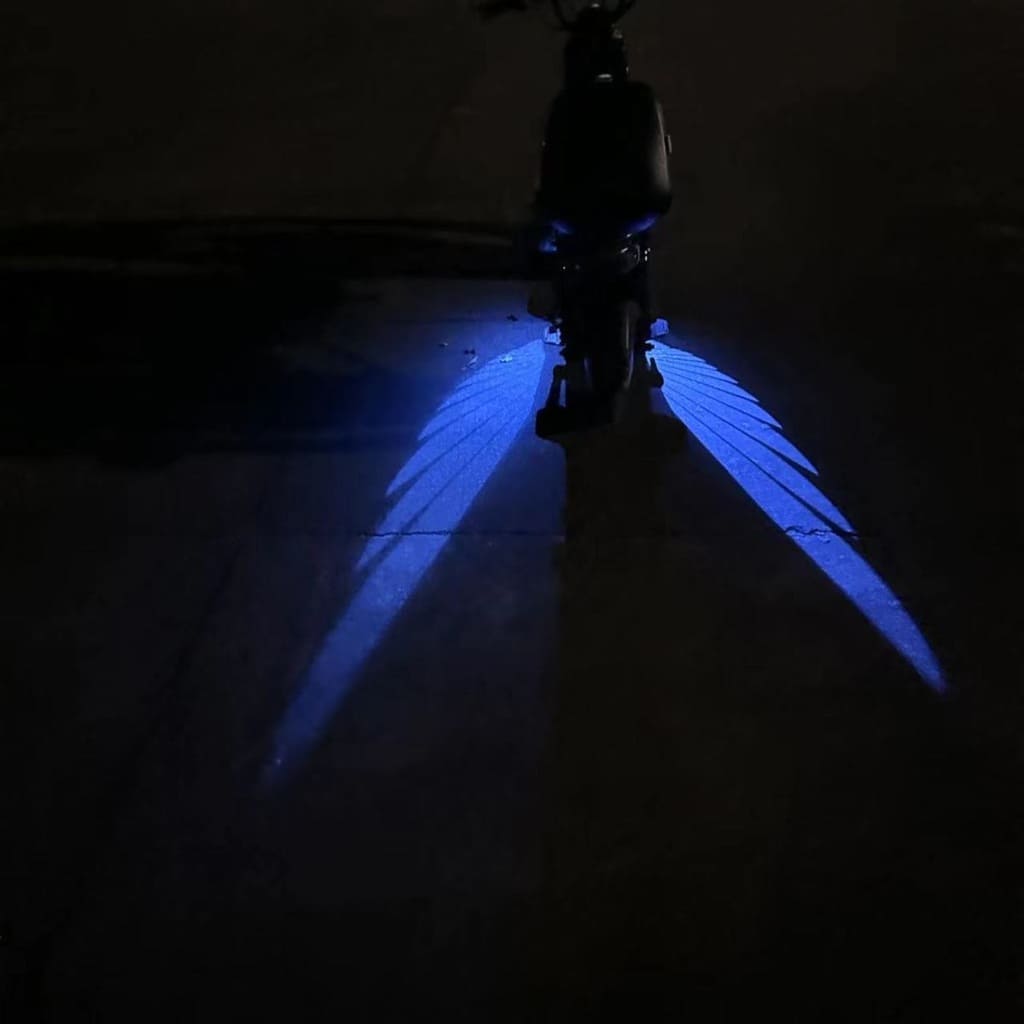 Motorrad-LED-Licht „Engelsflügel“