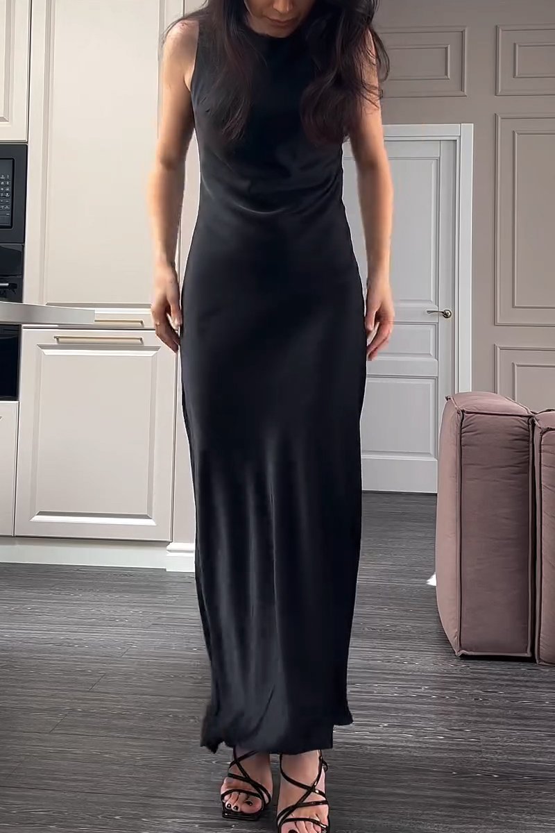 Ensemble robe unie pour femme