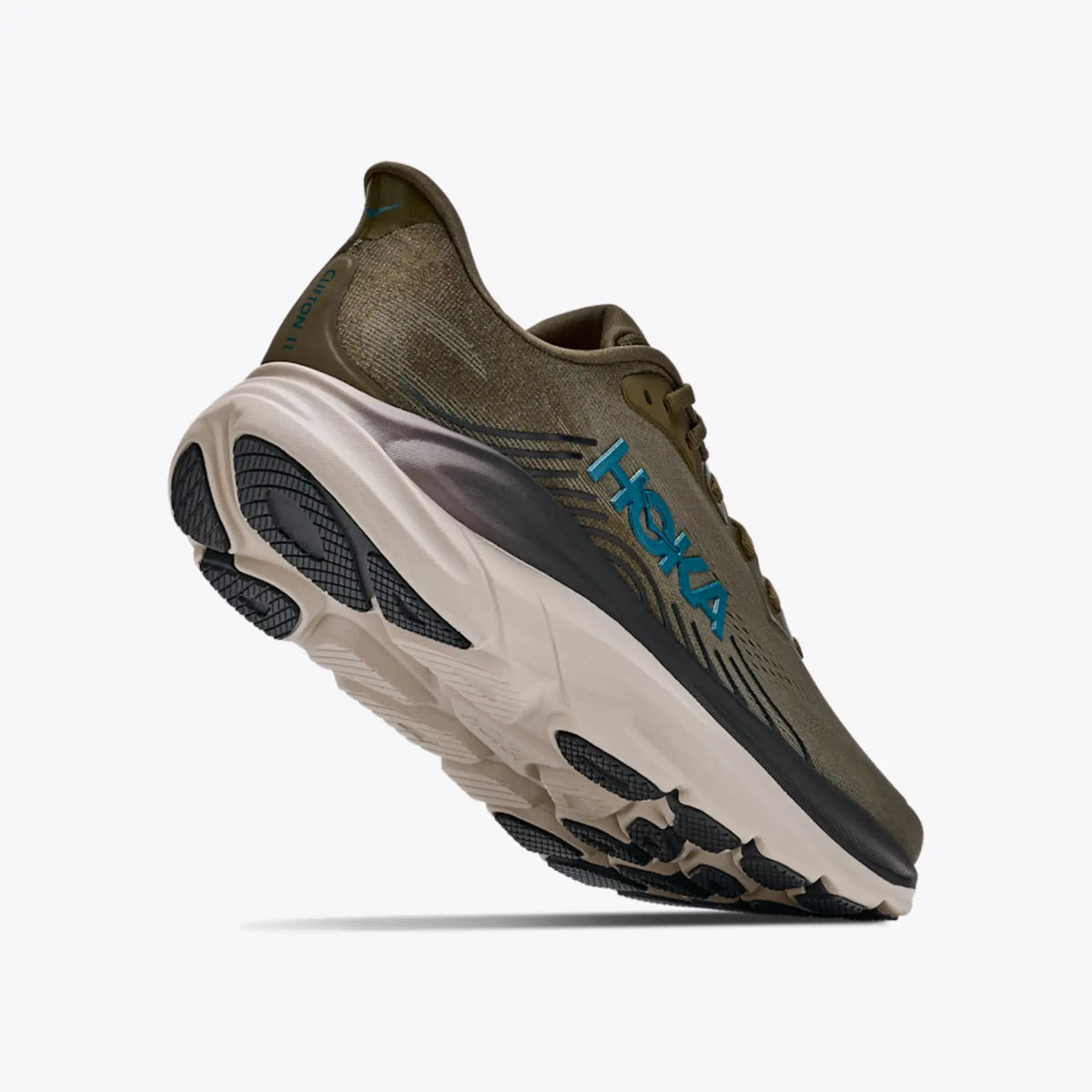 Men's Clifton 11-antique olive / river rock grey