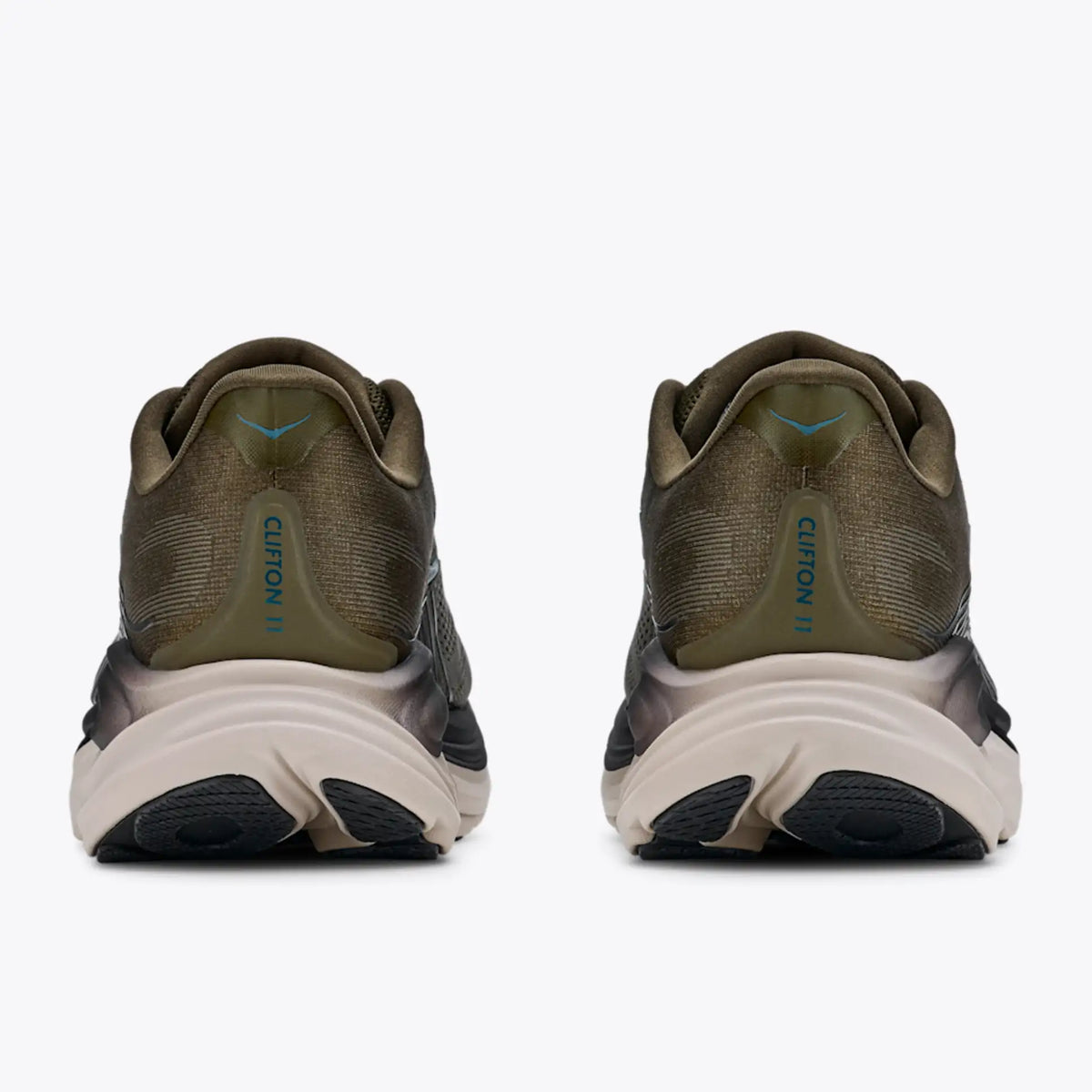 Men's Clifton 11-antique olive / river rock grey