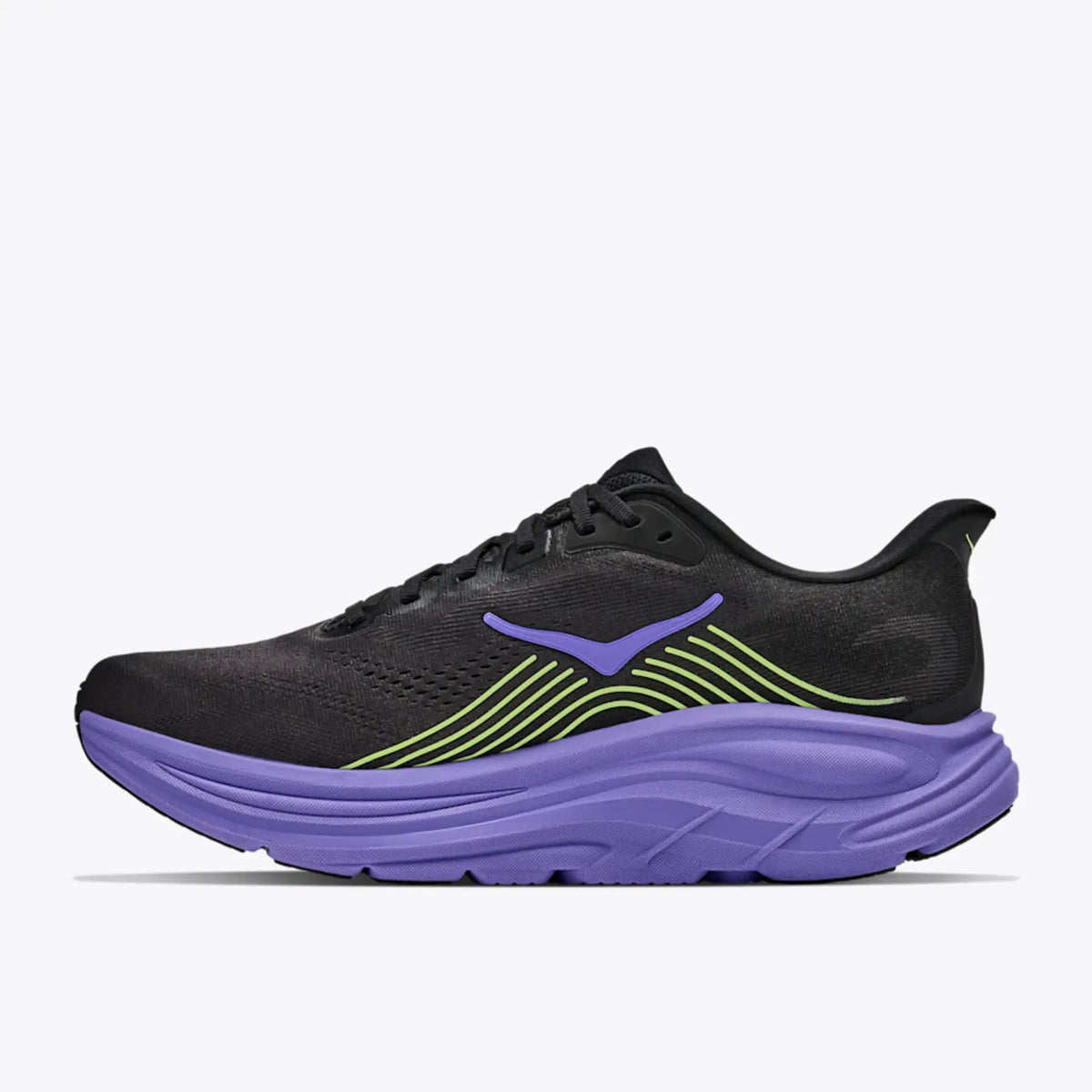 Men's Clifton 11-black / neon yuzu