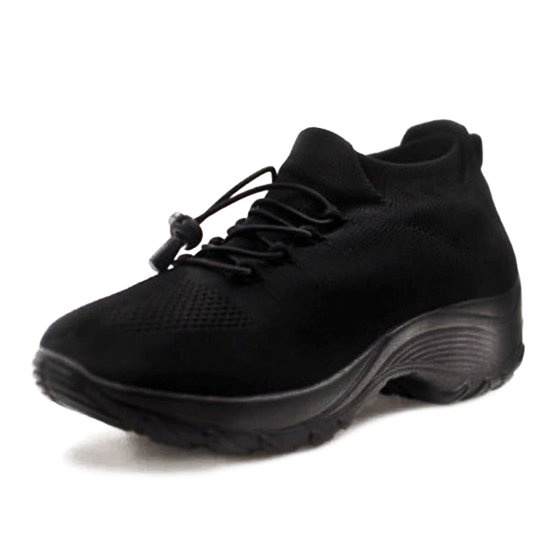 Chaussures confortables pour femmes avec support coussin d'air pour réduire le stress du dos et des genoux
