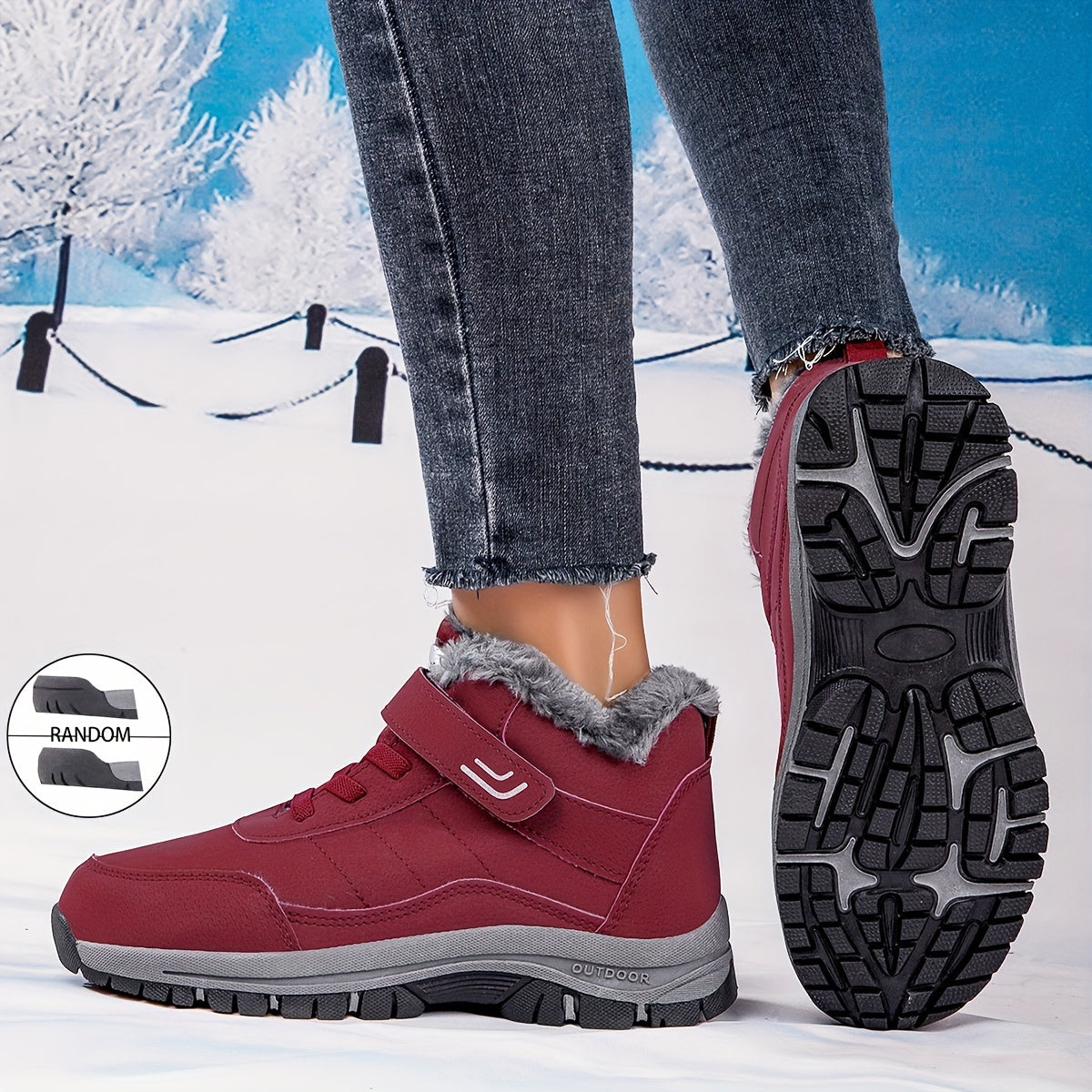 Winter Waterproof Snow Boots