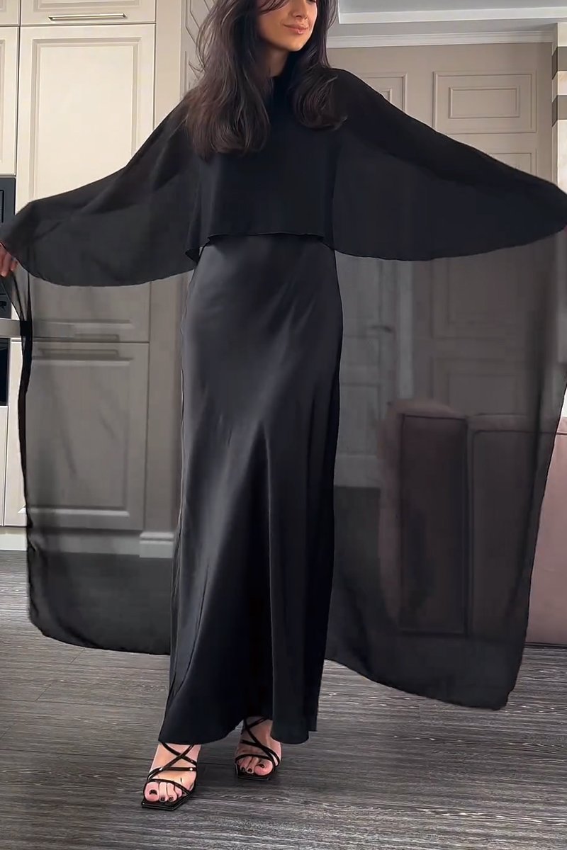 Ensemble robe unie pour femme