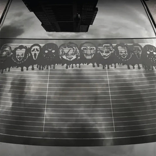 Horror Icons Car Decal