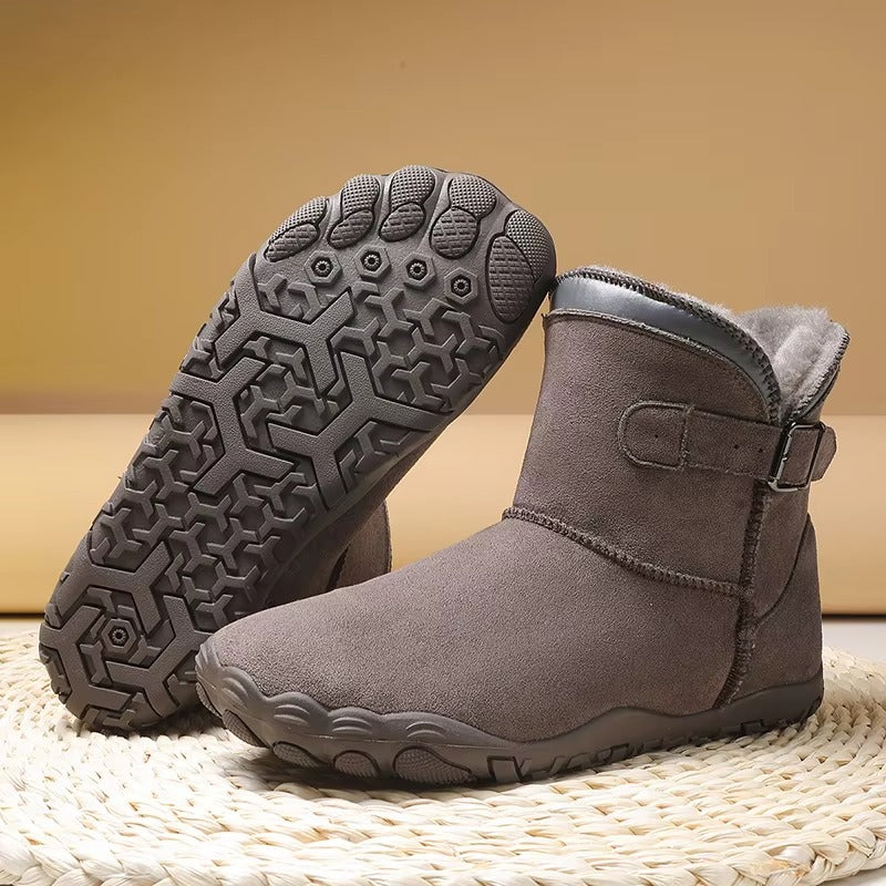 Non-slip & Waterproof Winter Barefoot Boots with Orthopedic Arch Support