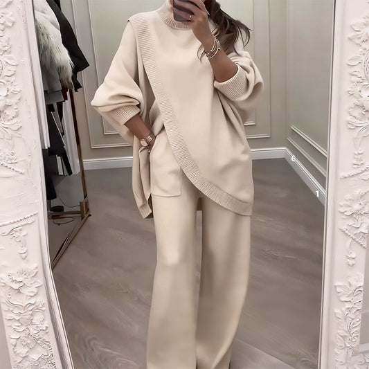 Women's 2-Piece Oversized Sweater & Pants Set🚀Free Shipping
